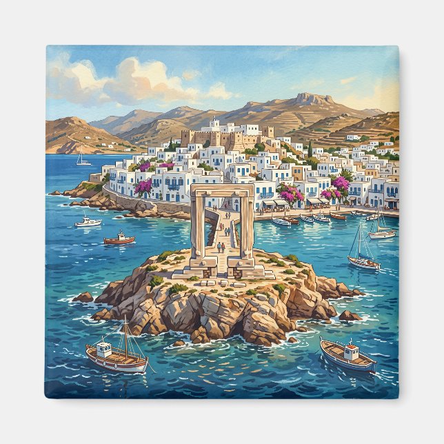 Aimant Île de Naxos Grèce (Devant)
