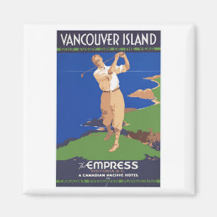Aimant Île de Vancouver de golf Canada