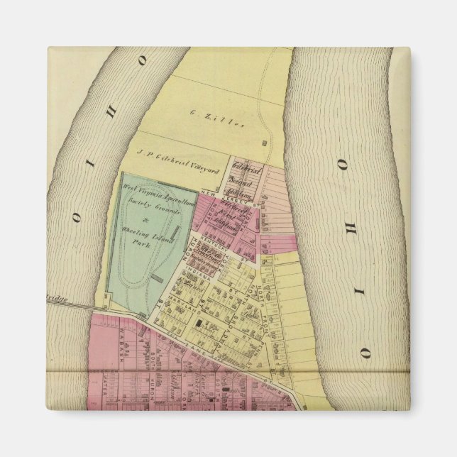 Aimant Île de Wheel (Devant)