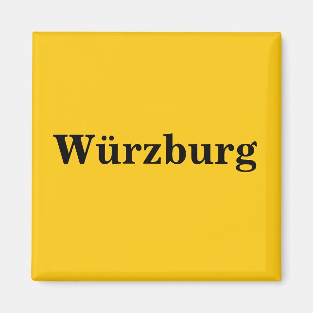Aimant Île de Wurtzbourg (Devant)