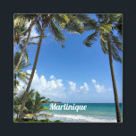 Aimant île des Caraïbes, Martinique (labellisée)<br><div class="desc">Photo de l'île tropicale des Caraïbes de la Martinique.</div>