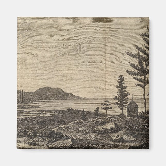 Aimant Île des Pins, Nouvelle-Calédonie (Devant)