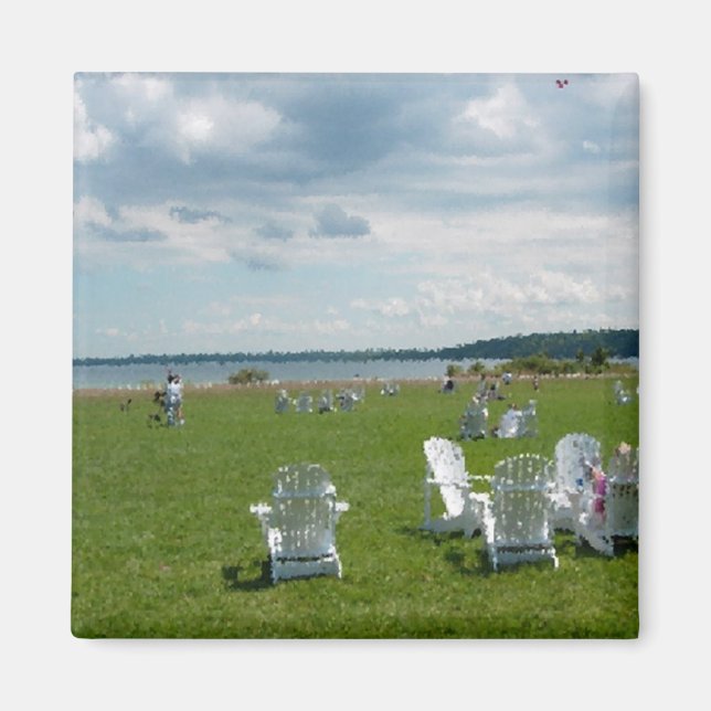 Aimant Île Mackinac (Devant)