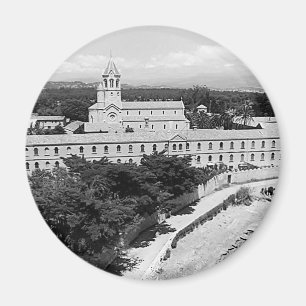 Aimant Île Saint-Honorat monastère vintage Cannes