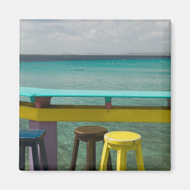Aimant Îles ABC, BONAIRE, Kralendijk: Vue sur l'océan (Devant)