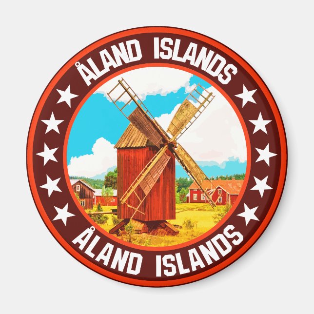 Aimant Îles Åland (Devant)