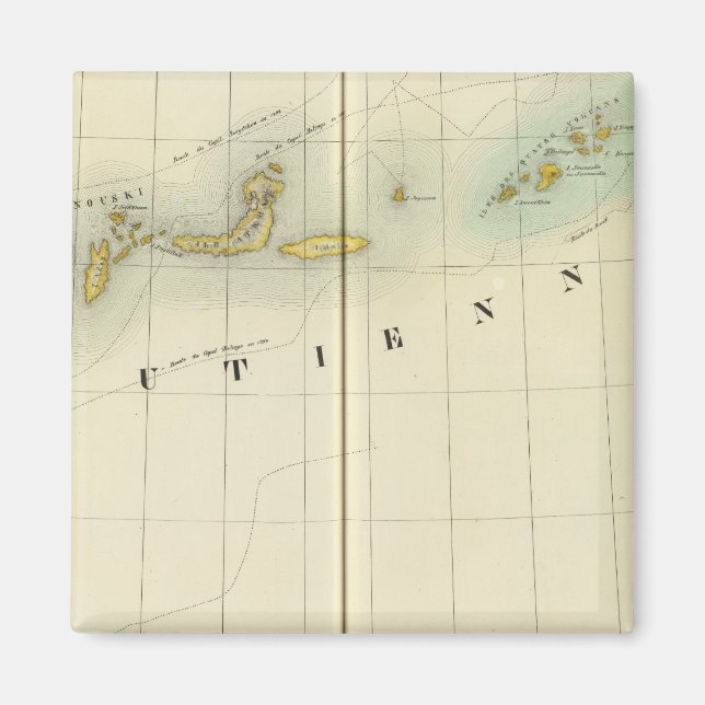 Aimant Îles Aléoutiennes 39 (Devant)