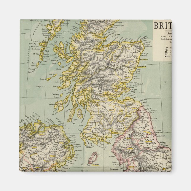 Aimant Îles britanniques 11 (Devant)