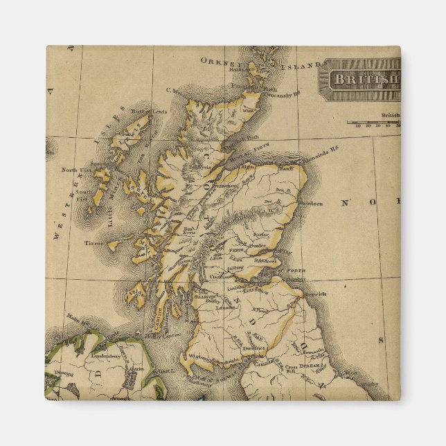Aimant Îles britanniques 2 (Devant)