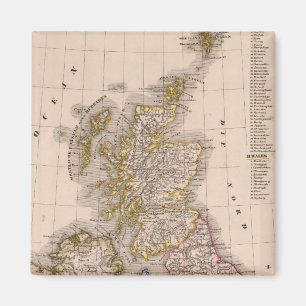 Aimant Îles britanniques, Angleterre, Irlande