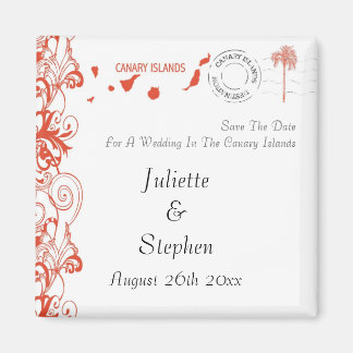 Aimant Îles Canaries Mariage Enregistrer La Date