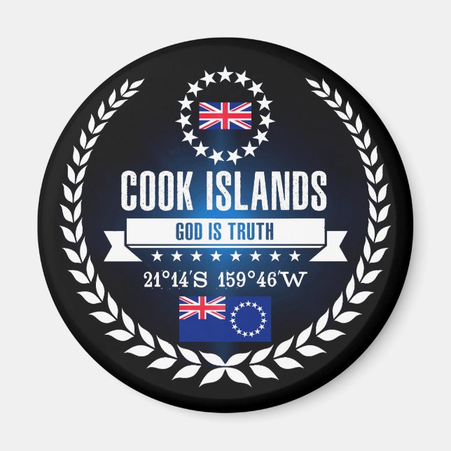 Aimant Îles Cook (Devant)