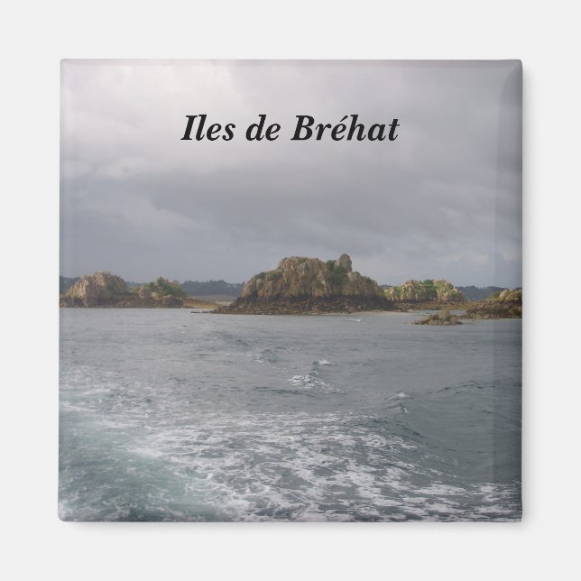 Aimant Iles de Br�hat - (Devant)