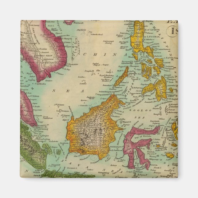 Aimant Îles de l'Est (Devant)