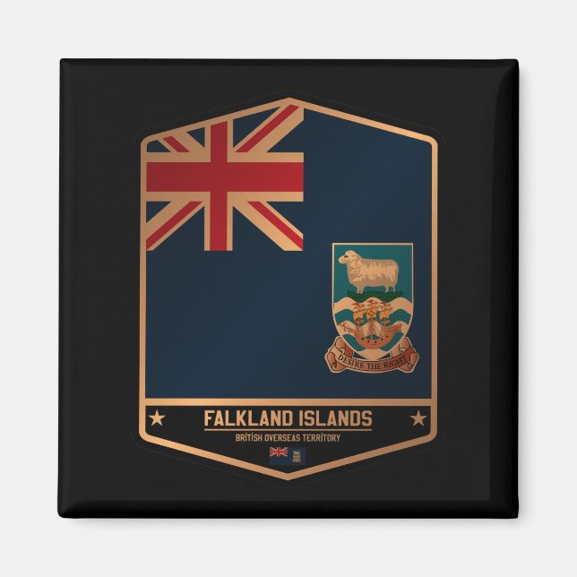 Aimant Îles Falkland (Devant)