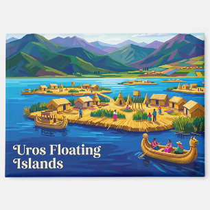 Aimant Îles flottantes d'Uros Pérou