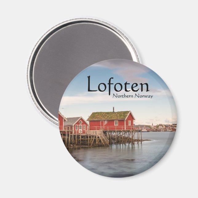 Aimant Iles Lofoten Norvège (Recto/Verso)