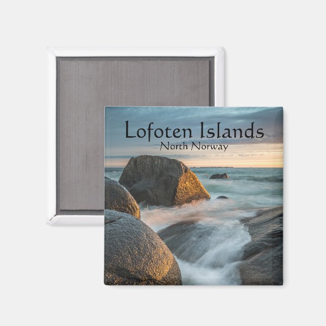 Aimant Iles Lofoten Norvège (Recto/Verso)