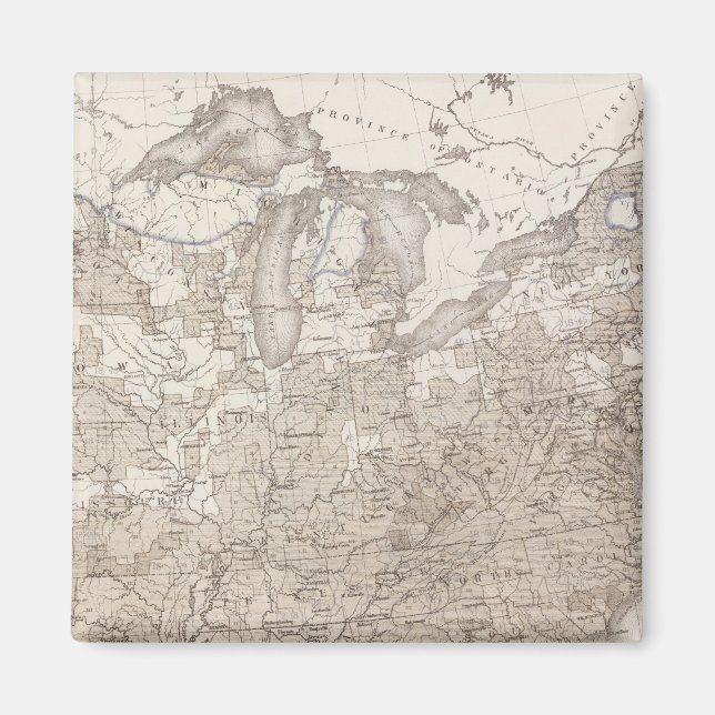 Aimant Illettrisme masculin blanc (Devant)