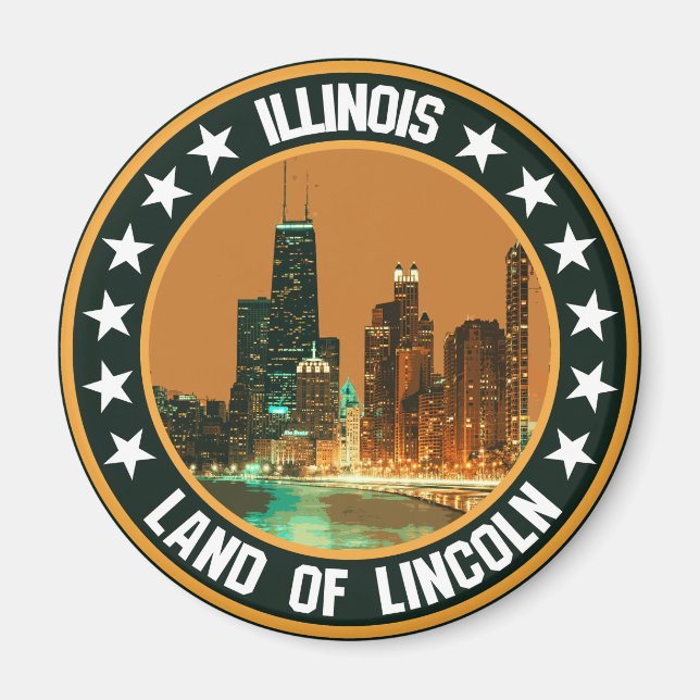 Aimant Illinois (Devant)