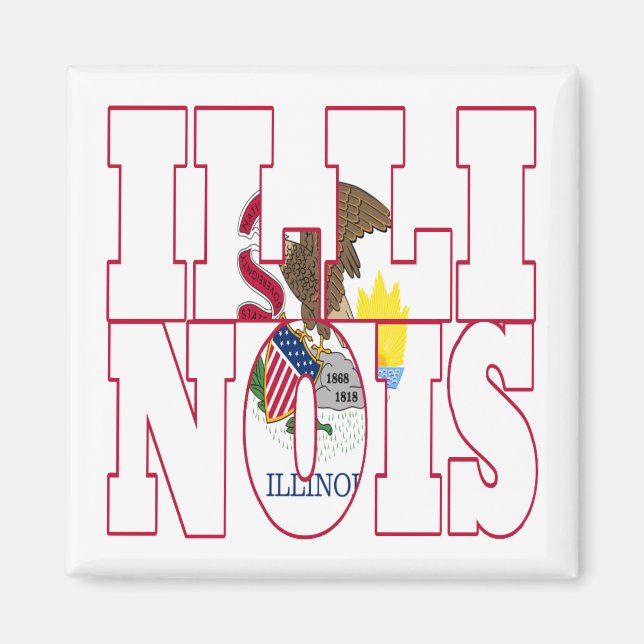 Aimant Illinois (Devant)