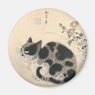 Aimant Illustration coréenne de chat