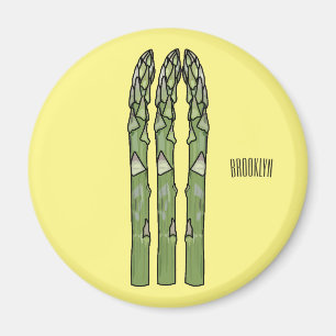 Aimant Illustration d'Asparagus