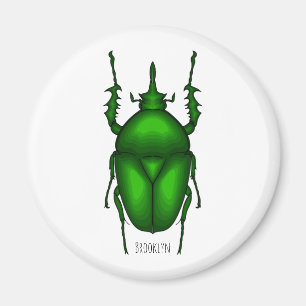 Aimant Illustration de bug Mecynorhina torquata