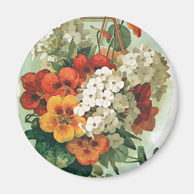 Aimant Illustration de couverture du catalogue de graines (Devant)