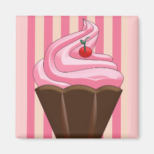 Aimant Illustration de dessert d'été sucré