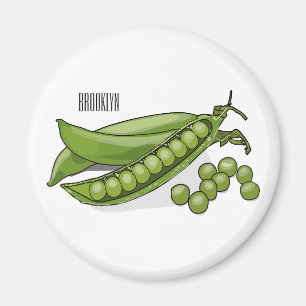 Aimant Illustration de dessin de pois