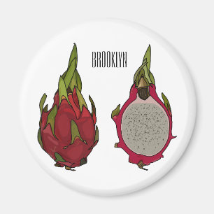 Aimant Illustration de dragon fruit