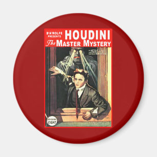Aimant Illustration de Harry Houdini Pulp Fiction