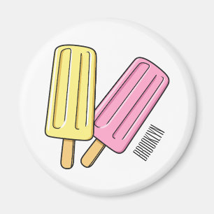 Aimant Illustration de Ice pop