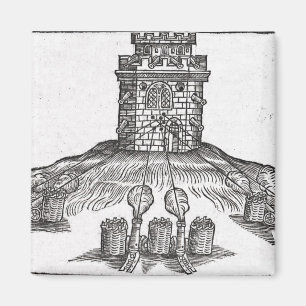 Aimant Illustration de la guerre de siège