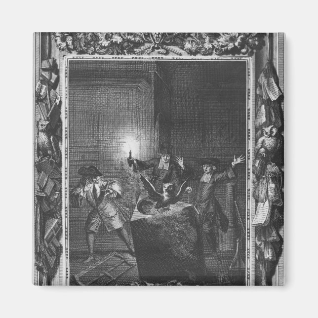 Aimant Illustration de "Le Lutrin" par Nicolas (Devant)