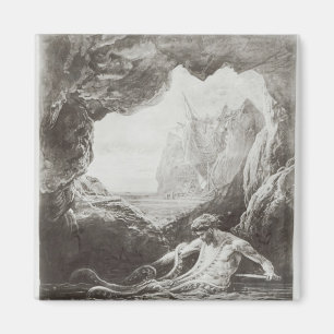 Aimant Illustration de 'Les Travailleurs de la Mer'