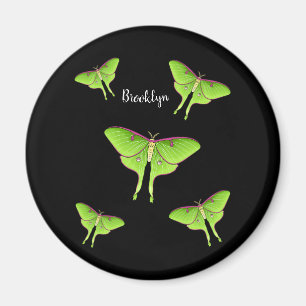 Aimant Illustration de Luna Moth