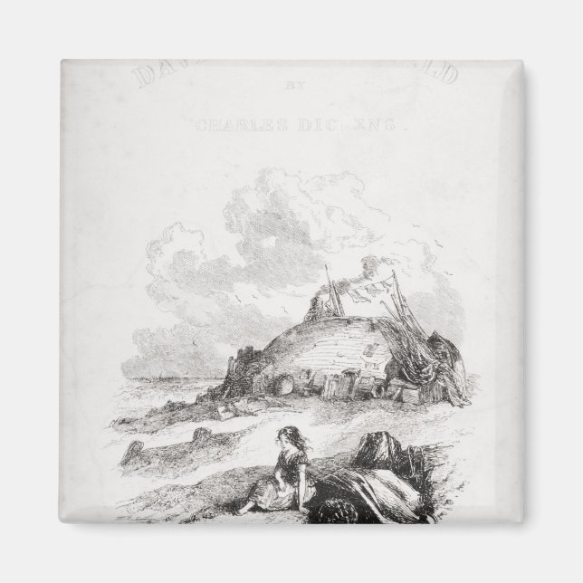 Aimant Illustration de page de titre de 'David (Devant)