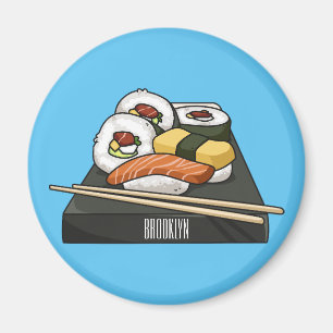 Aimant Illustration de sushi