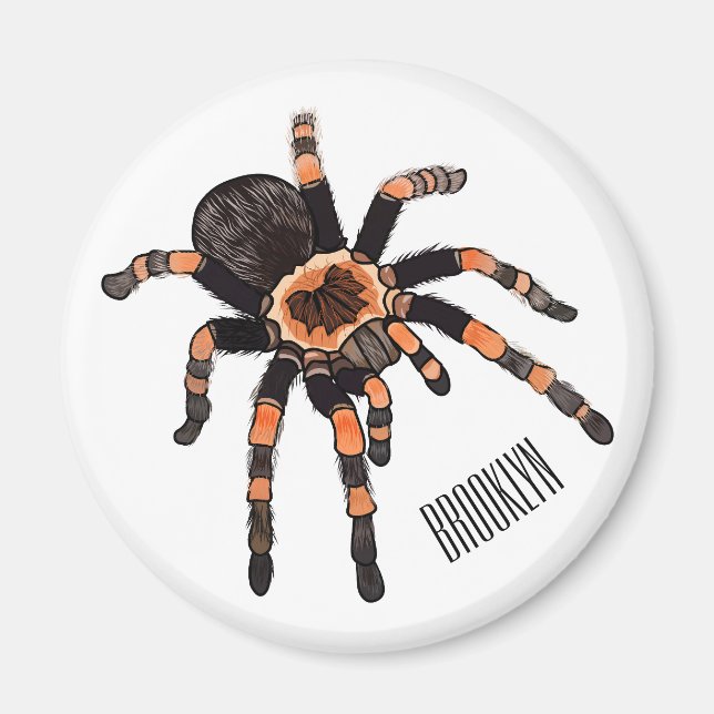 Aimant Illustration de Tarantula (Devant)