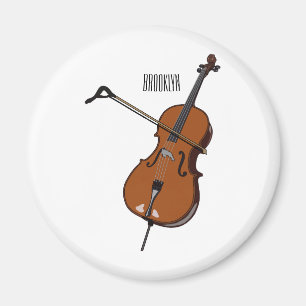Aimant Illustration de violoncelle