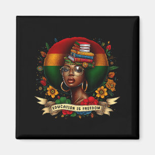 Aimant Illustration du Mois de l'histoire des Noirs pour