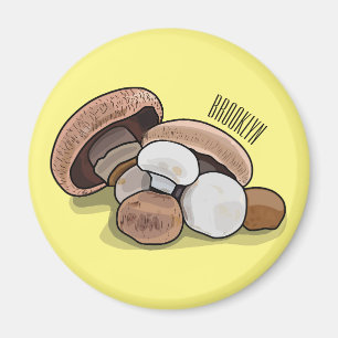 Aimant Illustration d'un champignon
