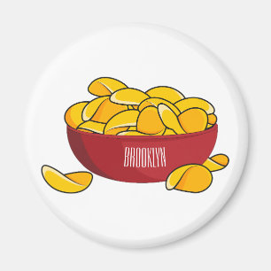 Aimant Illustration d'une puce de pomme de terre