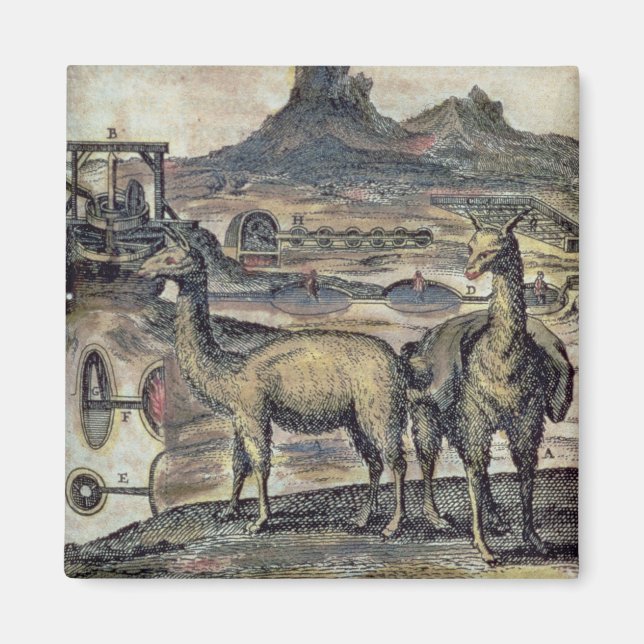 Aimant Illustration from a history of Pérou (Devant)
