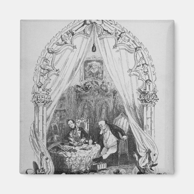 Aimant Illustration "The Pickwick Papers" par Charles (Devant)