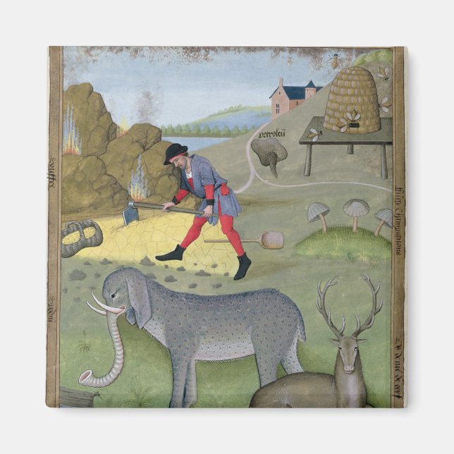 Aimant Illustration tirée du livre "Book of Simple" (Devant)