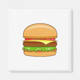 Aimant Illustration vectorielle de Burger