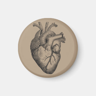 Aimant Illustration vintage du coeur